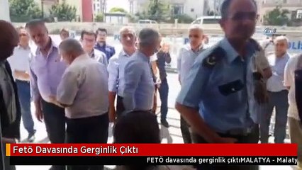 Fetö Davasında Gerginlik Çıktı
