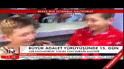 Halk TV muhabirinin zor anları