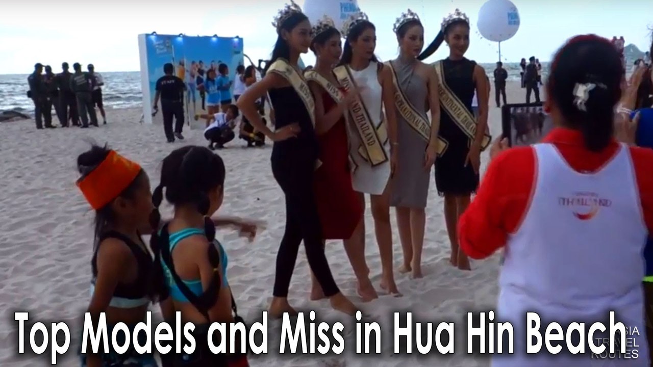 Top Models and Miss in Hua Hin Beach Thailand