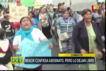 Chimbote: policía deja en libertad a asesino de joven de 18 años