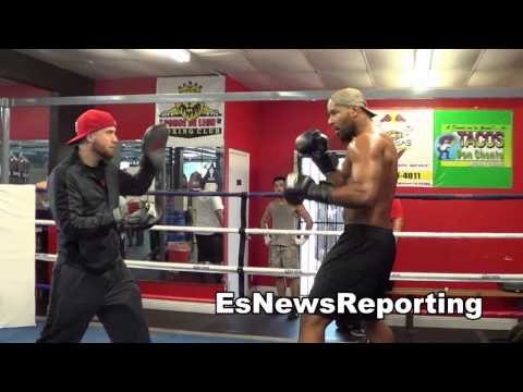 boxing star GERALD WASHINGTON got speed and power EsNews Boxing