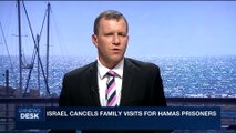 i24NEWS DESK | Israel cancels family visits for Hamas prisoners | Thursday, June 29th 2017