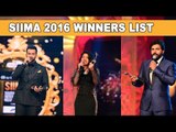 SIIMA 2016 Tamil Winners List | Prithiviraj, Nayanathara, Siddharth Menon, Sai Pallavi || Premam