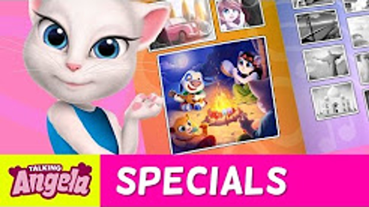 My Talking Angela Stickers - A Day in My Life