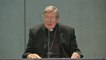 Cardinal Pell: 'The whole idea of sexual abuse is abhorrent to me'