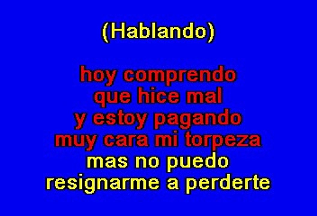 Conjunto Primavera - Perdoname Mi Amor (Karaoke)
