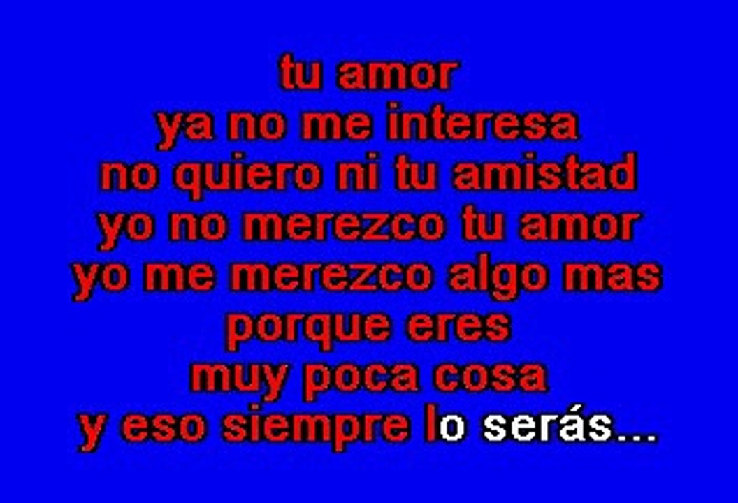 Conjunto Primavera - Que Te Importa (Karaoke)