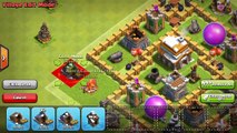 Base de les meilleures choc la défense salle hybride mise en page de de ville avec Clans 5 coc th5 replays