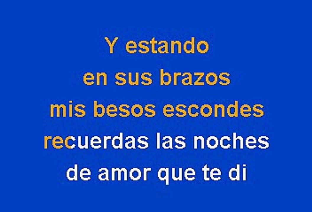 Cristian Castro - Lloviendo Estrellas (Karaoke)