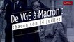 De VGE à Macron : à chacun son 14 Juillet