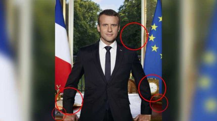 Portrait officiel de Macron: ces détails qu'il a voulu que vous voyiez