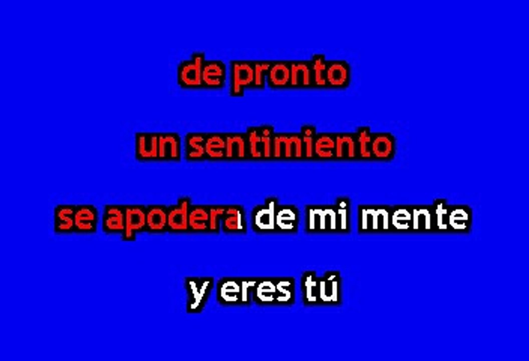 Dyango - Corazon Magico (Karaoke)