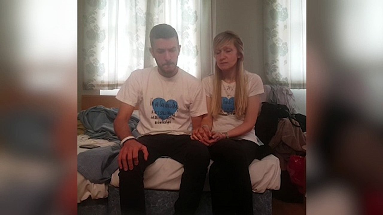 Our last day with Charlie: Devastated parents of baby Charlie Gard blast 'heartless' doctors for refusing to let them ta
