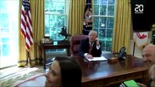 Le moment malaise de Trump face à une journaliste irlandaise