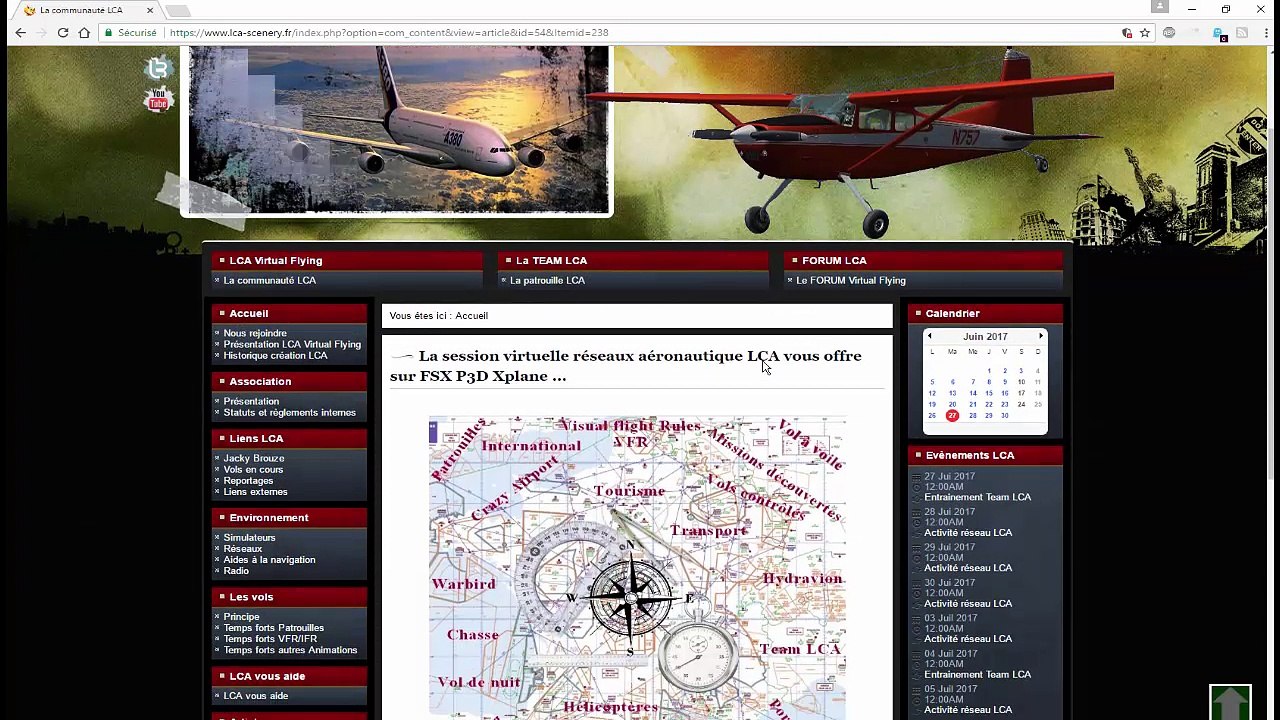 Tutorial et Présentation de la compagnie virtuelle LCA sur FSX, P3D, Xplane, JoinFs