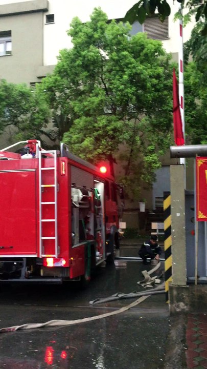 cháy viện huyết học máu trung ương Hà nội 29.6.2017