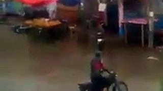 Motor Cycle Thief Caught Because Of Rain