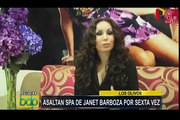 Asaltan un spa de Janet Barboza por séptima vez en Los Olivos
