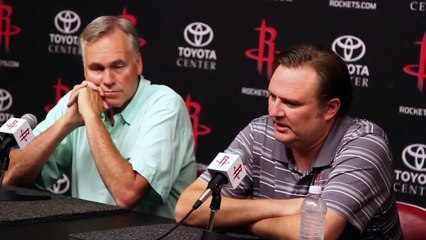【NBA】Mike DAntoni & Daryl Morey On Chris Paul Trade - Press Conference