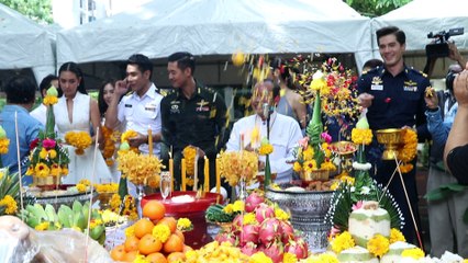 บวงสรวงซีรีส์ ภารกิจรัก เวียร์ มิกค์ พอร์ซ พีค ขวัญ แซมมี่ เซฟ อ๋อม และนักแสดงเพียบ