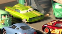 Pixar Cars Lightning McQueen RIPLASH Racers with Lightning McQueen, Chick Hicks, Funny Car