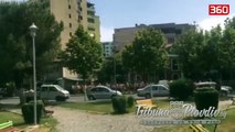 'Plas' sherri mes tifozëve të Partizanit dhe Botev Plovdiv, ja pamjet (360video)