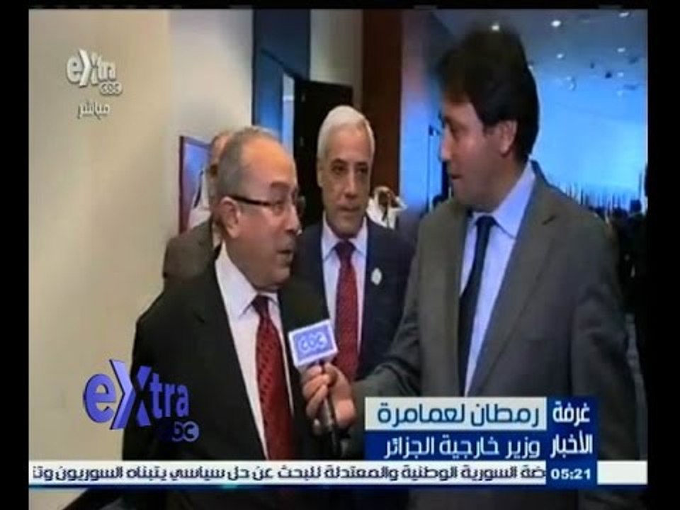 #غرفة_الأخبار | لقاء خاص مع وزير خارجية الجزائر " رمطان لعمامرة "