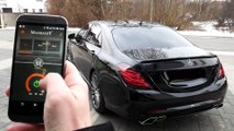 Mercedes-Benz S350d W222 - V222 with Maxhaust active exhaust and Carlsson bodykit