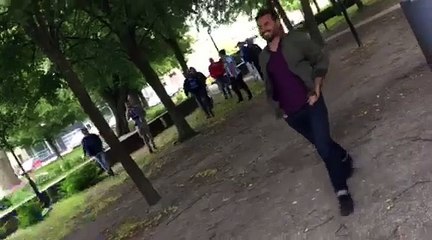 Tifozët shqiptarë në Suedi, para ndeshjes Norrkoping - Prishtina