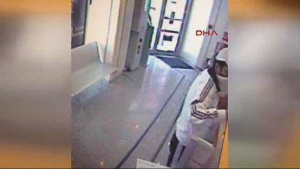 Şişli'deki Banka Soygunu Güvenlik Kamerasına Yansıdı