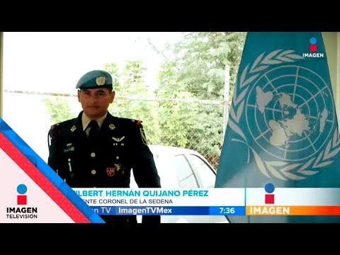 Un mexicano en los cascos azules de la ONU | Noticias con Francisco Zea