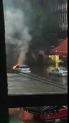 Shocking video of the storm that fell in the CDMX, Mexico