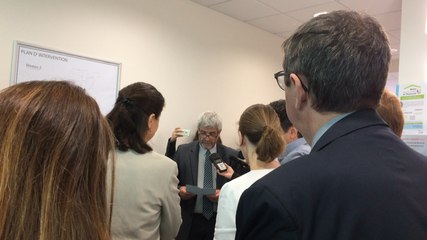 Visite de la ministre de la santé en Mayenne