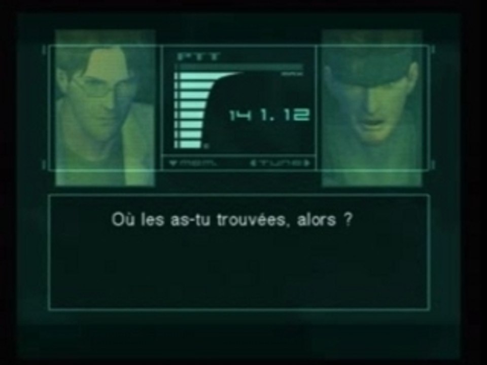 MGS2: 13 Codec informateur Otacon