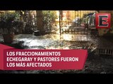 Lluvias afectan más de 100 viviendas en Naucalpan, Edomex