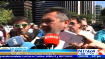 Taxistas protestan en España contra el Gobierno exigiendo igualdad de condiciones laborales frente a Uber y Cabify