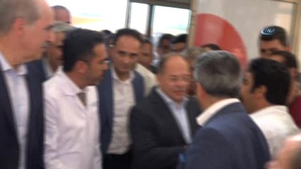 Başbakan Yardımcısı Kurtulmuş, Samsatlı Depremzedelerle Görüştü