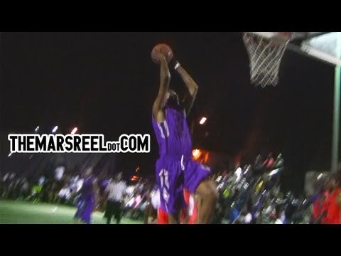 Kevin Durant Throws Down Two Monster Dunks At The Goodman League!