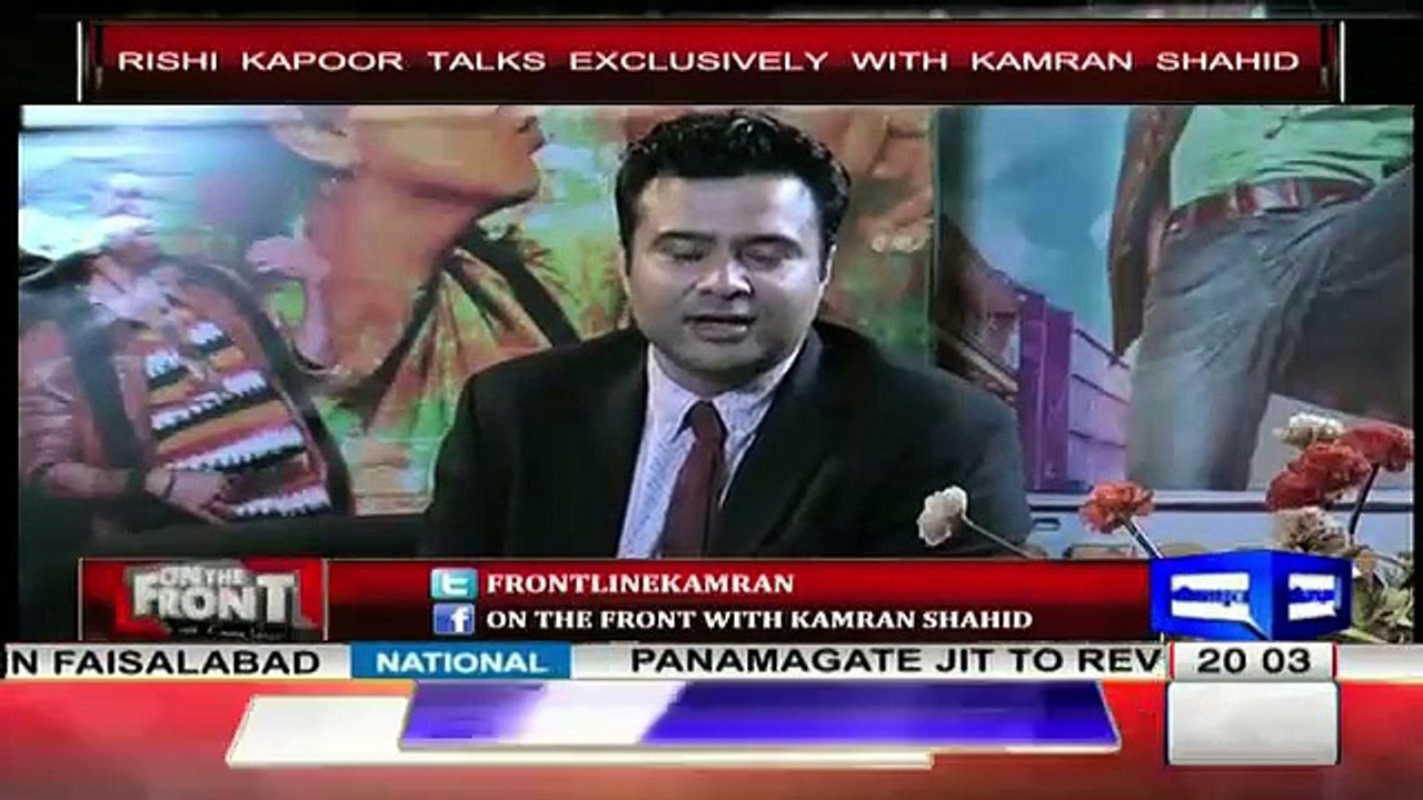 Rishi Kapoor First Time On Pakistani Show