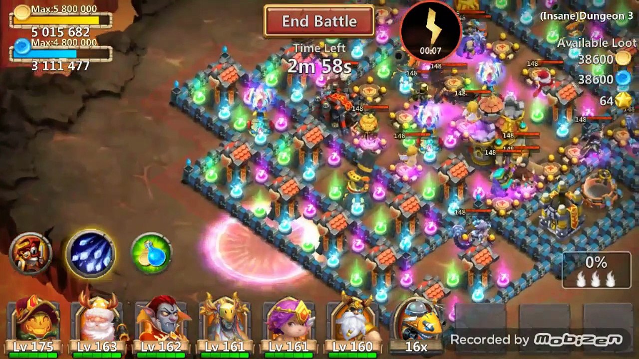 #3- Insane Dungeon 3-1-3-10 with F2P heroes only