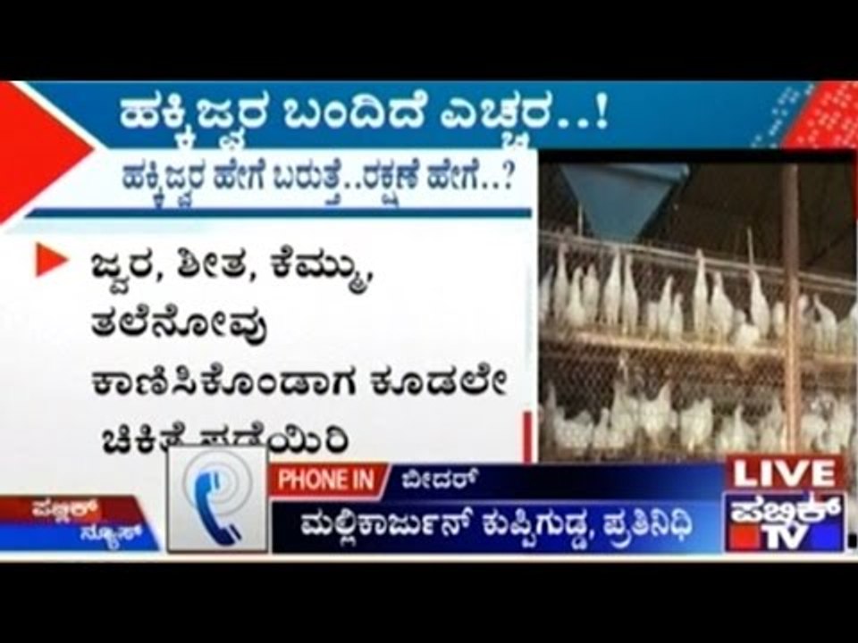 Alert! Bird Flu In Bidar