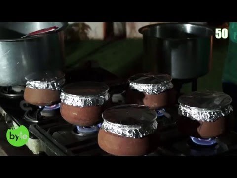 Biryani Cooked in Clay Pot by Deepak Edla, cooked in a sealed Clay pot.