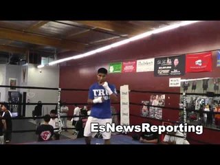 mikey garcia in camp for burgos EsNews Boxing