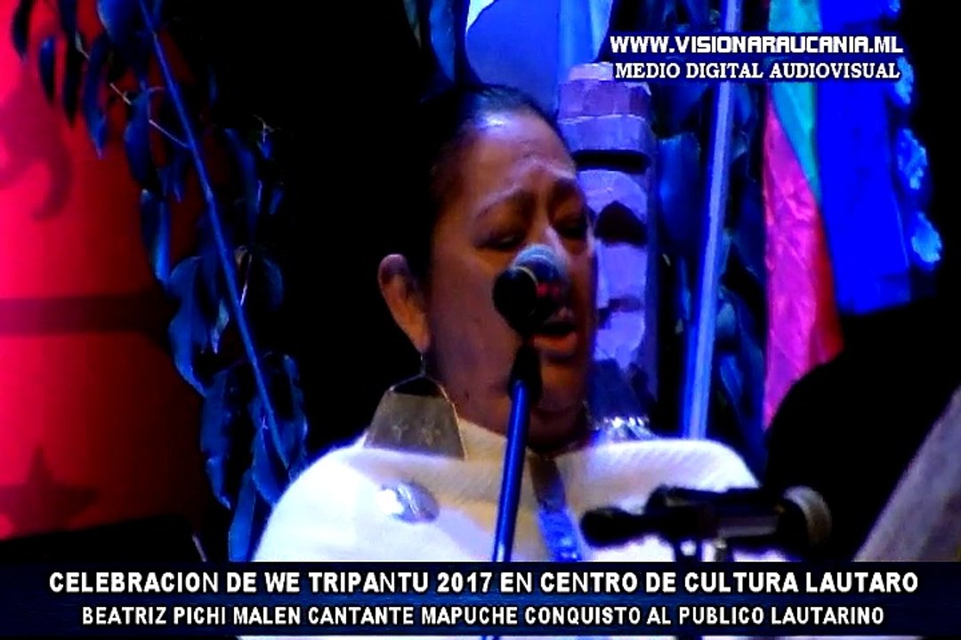 PRESENTACIÓN DE BEATRIZ PICHI MALEN EN CENTRO DE CULTURA DE #LAUTARO EN #WETRIPANTU2017 #ARAUCANIA #CHILE #MAPUCHE