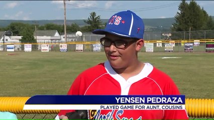 Little Leaguer Dedicates Amazing Game to Aunt, Cousins After Fatal Crash