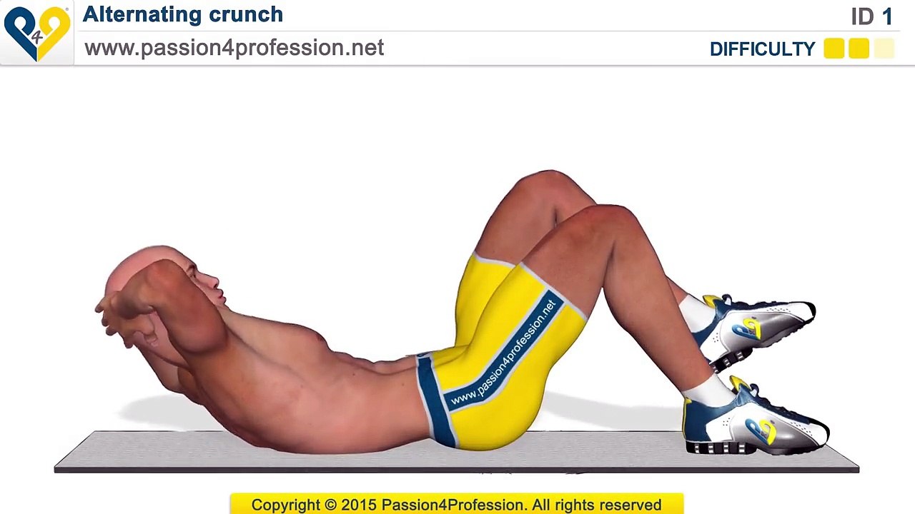 Six Pack Abs- Alternating Crunch ( Mehar Awais 786 ) - Dailymotion