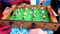 Desafío futbolín para juego Niños fútbol mesa juguete Mini spidey vs disneycartoys