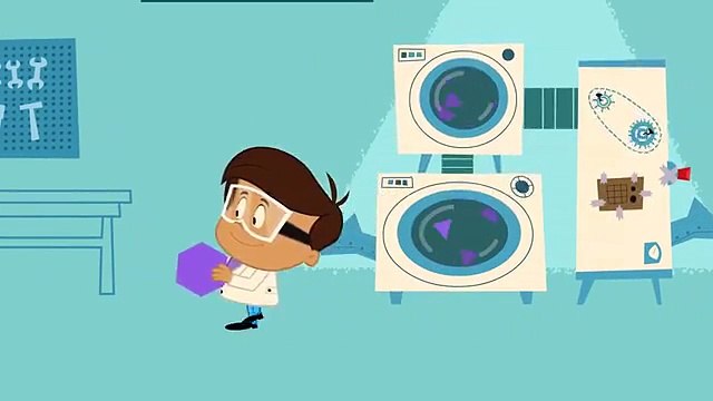 2d shapes creator with triangles - Math video. Educational cartoons for kids and children,Animated cartoons movies 2017