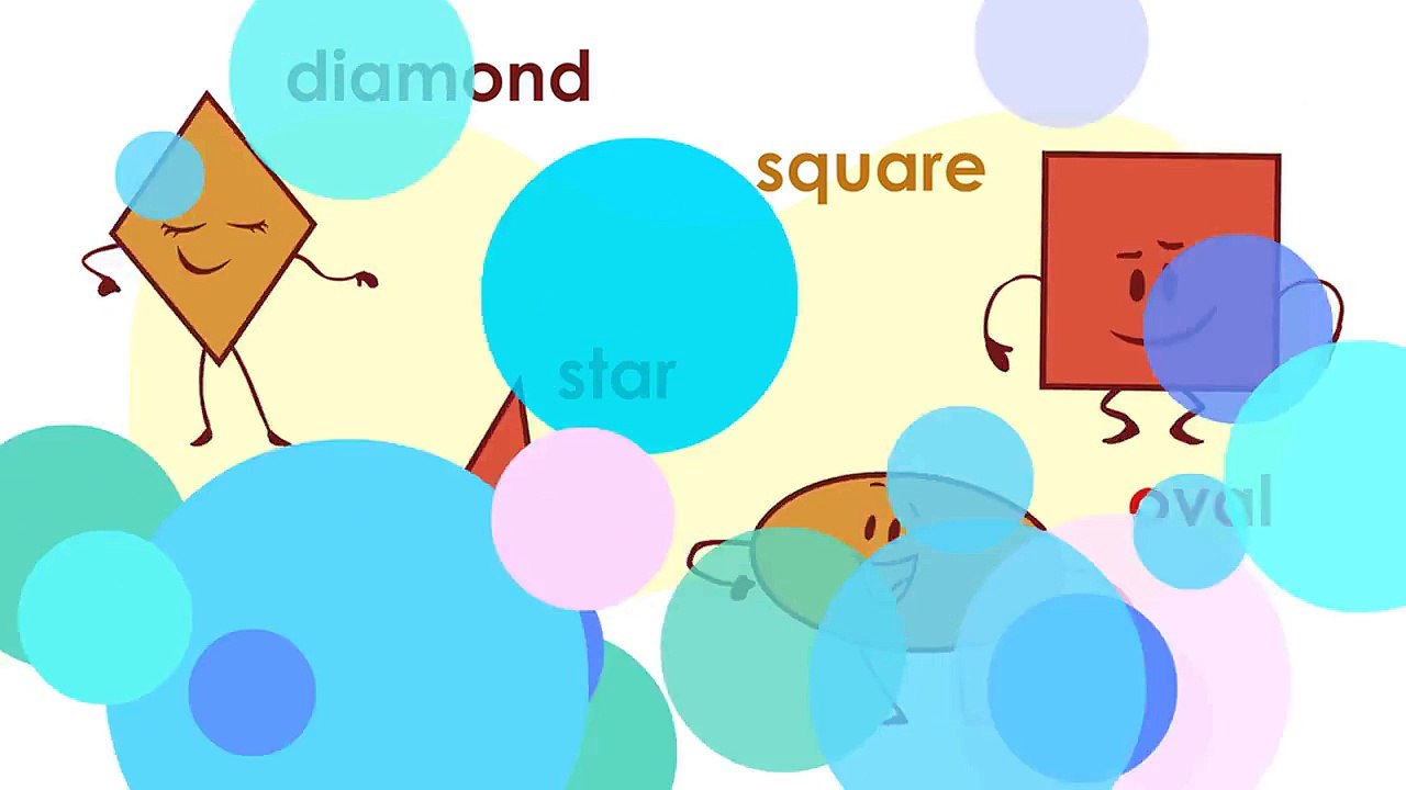2d geometric shapes song for kids in english - animated music video for children,Animated cartoons movies 2017