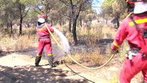 Bomberos denuncian actuación en el incendio de Moguer